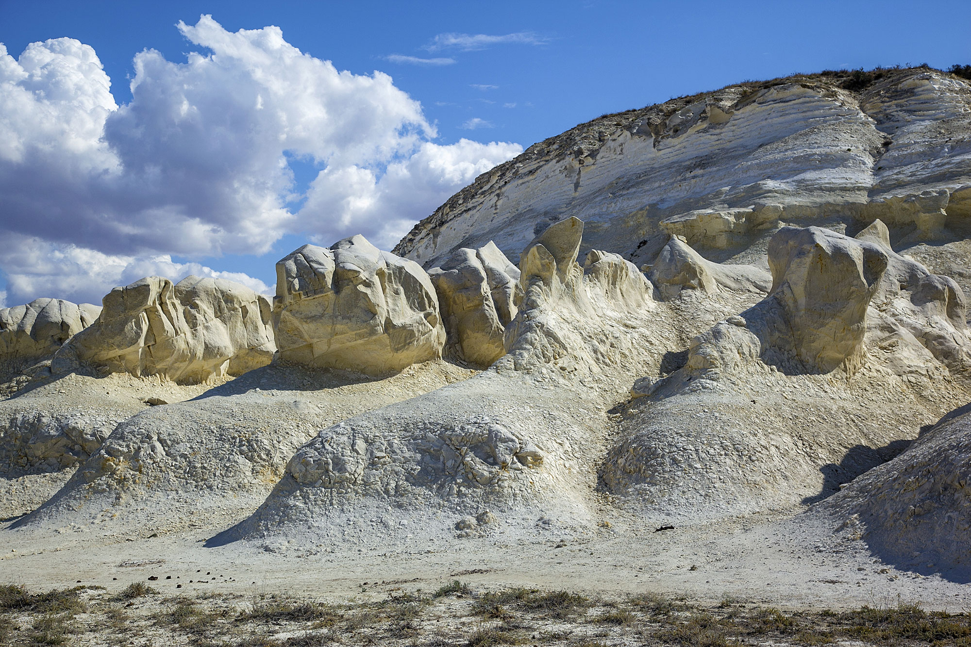 Chalk mountain, Mangystau